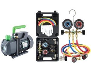 Lichamp 3.5 CFM Single Stage Vacuum Pump