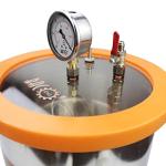 BACOENG 3 Gallon Stainless Steel Vacuum Chamber Kit