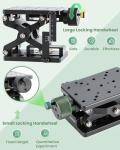 Huanyu 60mm Z-Axis Manual Lift Platform for Labs