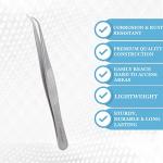 High Precision Curved Lab Tweezers 6