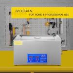 VEVOR 22L Ultrasonic Cleaner with Timer & Heater