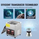 VEVOR 2L Ultrasonic Jewelry Cleaner with Timer & Heater