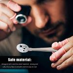 Stainless Steel Flat Tip Tweezers – 2 Pack