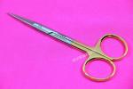 German Iris Supercut Curved Micro Dissecting Scissors 4.5