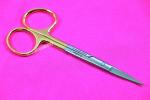 German Iris Supercut Curved Micro Dissecting Scissors 4.5