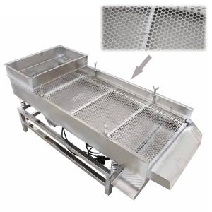 110V Double Motor Linear Vibrating Screen Sieve