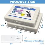200 Microscope Slides Set: Plants & Animal Tissues