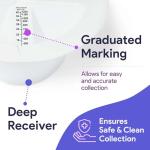 Urine Collection Hats - 25 Pack for Samples