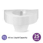 Urine Collection Hats - 25 Pack for Samples