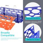 2 Pack Deep Blue Test Tube Rack – 56 Wells