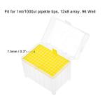 Pipette Tips Box for 1ml Pipettor - Yellow