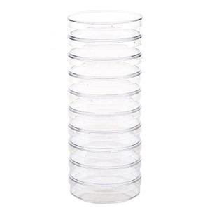 10-Pack Plastic Petri Dishes with Lids