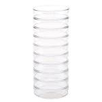 10-Pack Plastic Petri Dishes with Lids