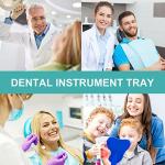 Lyuxzad Stainless Steel Dental Trays - 3 Pack