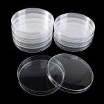 10-Pack Plastic Petri Dishes with Lids