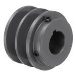 2BK28-1 1/8" V-Belt Double Groove Sheave