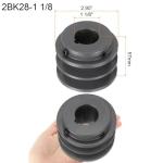 2BK28-1 1/8" V-Belt Double Groove Sheave