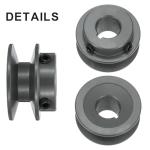 V-Belt Sheave 5/8" Bore Single Groove Cast Iron