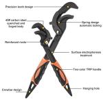 Adjustable 2-Piece Spanner and Pipe Wrench Set