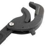 Adjustable 2-Piece Spanner and Pipe Wrench Set