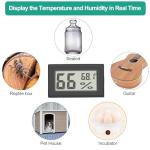 12-Pack Mini Digital Thermometer and Hygrometer Set