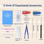 Kids & Adults Monocular Microscope 40X-2000X with LED