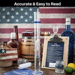 Alcohol Meter Test Kit: 0-200 Proof, American-Made