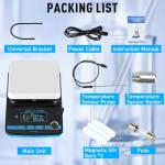 Digital Magnetic Stirrer Hot Plate with Temp Sensor