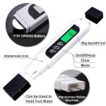Lxuemlu 3-in-1 Digital TDS Meter for Water
