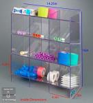 Durable 3-Column Phlebotomy Organizer in PETG