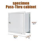 Yeeoy Stainless Steel Specimen Pass Thru Cabinet