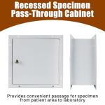 Yeeoy Stainless Steel Specimen Pass Thru Cabinet