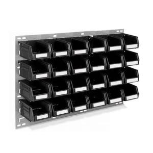 Titan 1275 Piece Plastic Bin Set with Panel