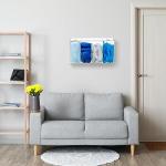 Wall-Mounted Dispenser Box for Hairnets and Masks