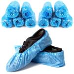 KIBERTIC Disposable Waterproof Shoe Covers - 300 Pack