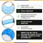 KIBERTIC Disposable Waterproof Shoe Covers - 300 Pack