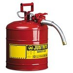 Justrite Type II Safety Can - 5 Gallon Red