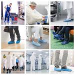 KIBERTIC Disposable Waterproof Shoe Covers - 300 Pack