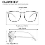 Safety Glasses with Anti-Fog and UV Protection (2 Pack)