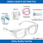 Crystal Anti-Fog Safety Glasses