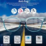 Crystal Anti-Fog Safety Glasses