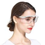 HANCHS 5-Pack Adjustable Safety Glasses, Wide Vision