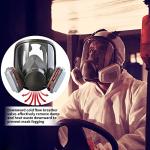 Faburo Reusable Full Face Respirator Mask with Filters