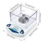 Toemics 500g Precision Digital Analytical Balance Scale