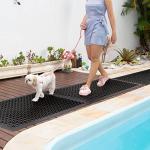 Durable Non-Slip Outdoor Rubber Drainage Mat 36" x 60