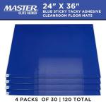 Master Elite Cleanroom Sticky Adhesive Floor Mats