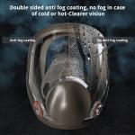 Faburo Reusable Full Face Respirator Mask with Filters