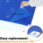 SATECH Adhesive Mat 24" x 36" - Case of 4