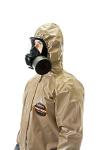 MIRA SAFETY Disposable Hooded Coverall, LG/XL