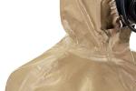 MIRA SAFETY Disposable Hooded Coverall, LG/XL